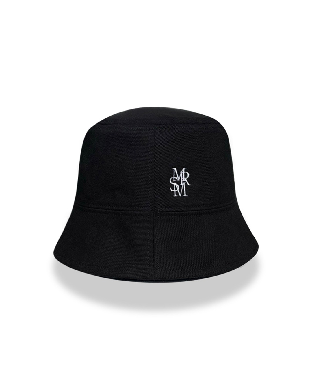 Marie Logo Black Bucket Hat